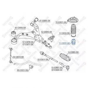 Отбойник переднего амортизатора