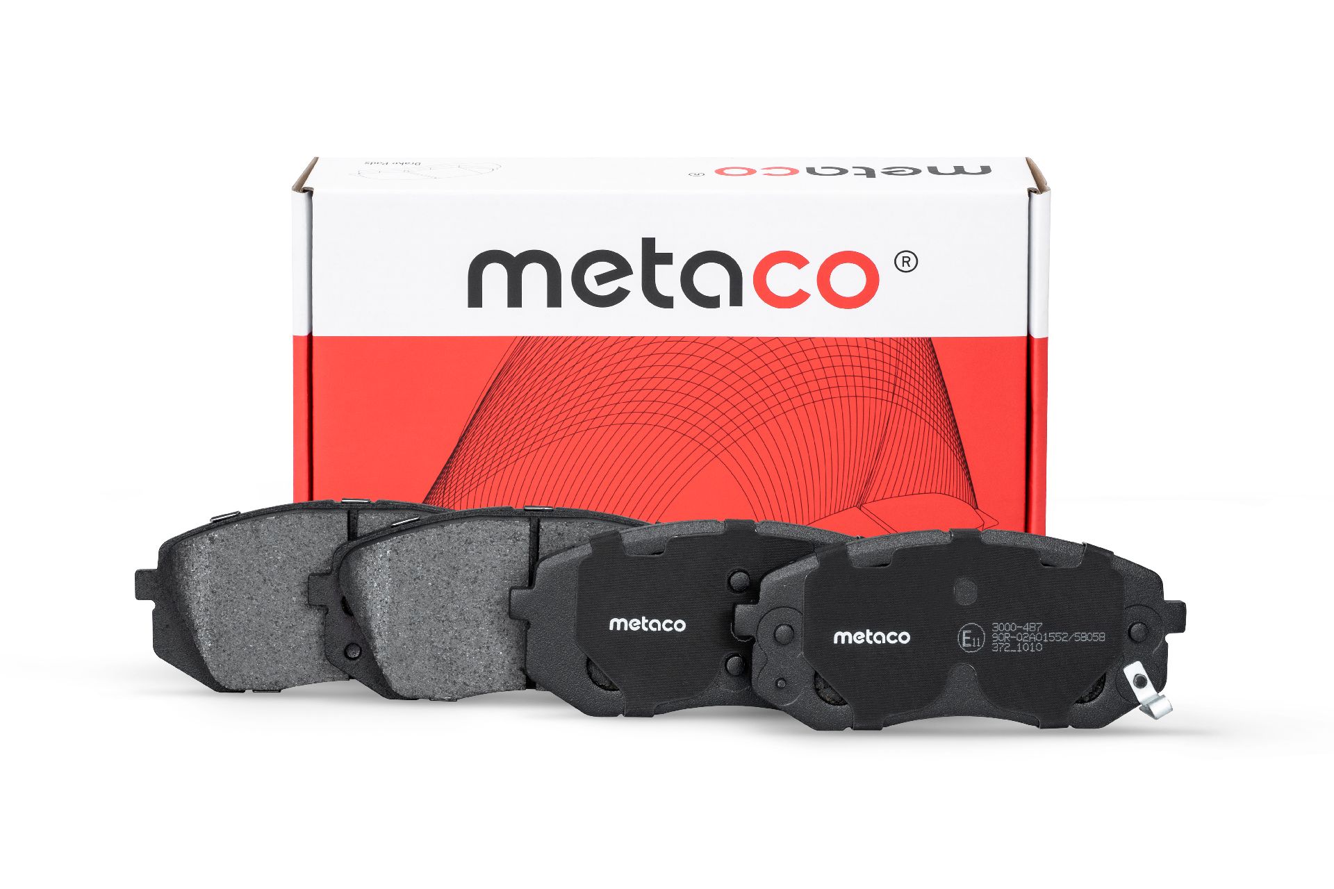 Колодки тормозные передние к-кт