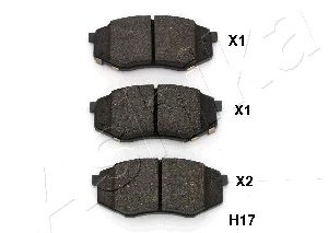 Колодки тормозные передние к-кт