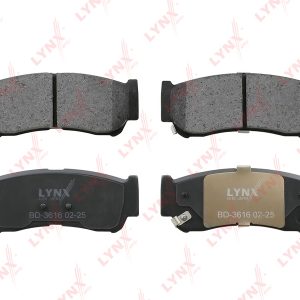 Колодки тормозные задние дисковые к-кт