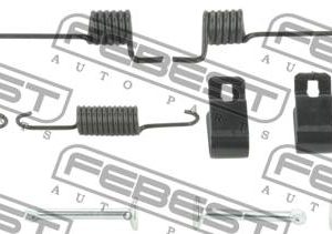 Установочный к-кт колодок ручного тормоза