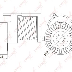 Натяжитель ремня