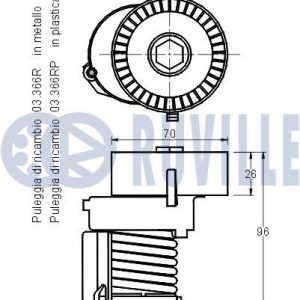 Натяжитель ремня