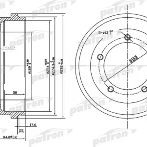 Барабан тормозной