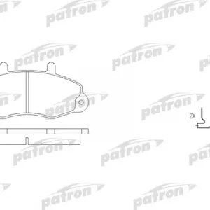 Колодки барабанные к-кт