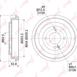Барабан тормозной