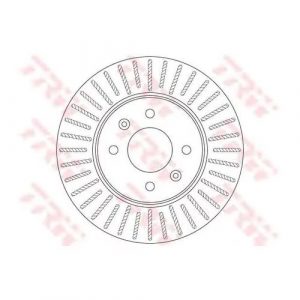 Диск тормозной передний вентилируемый