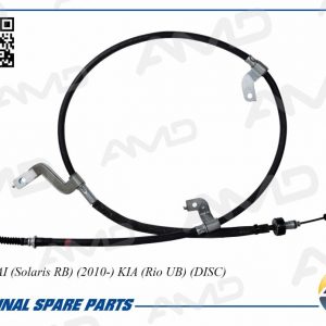 Трос стояночного тормоза правый