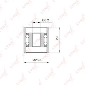 Ролик дополнительный ремня ГРМ