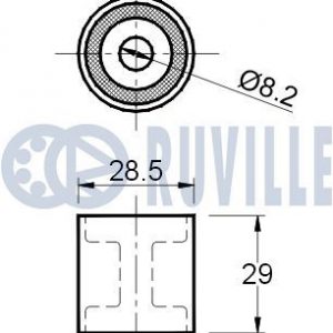 Ролик дополнительный ремня ГРМ