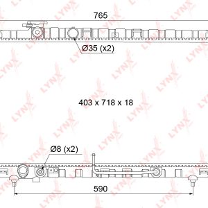 Радиатор основной
