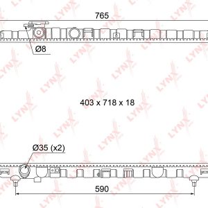 Радиатор основной