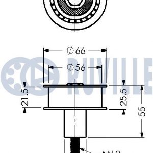 Ролик дополнительный ремня ГРМ