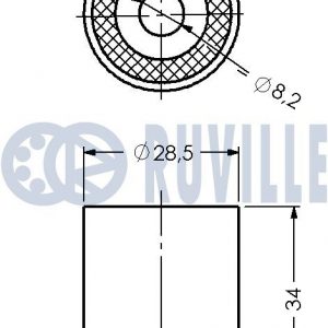 Ролик дополнительный ремня ГРМ