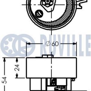 Ролик-натяжитель ремня ГРМ