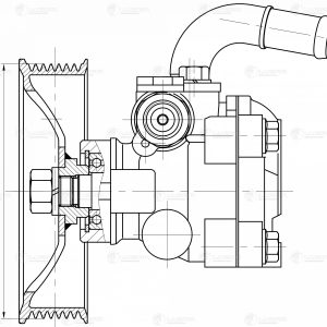 Насос гидроусилителя