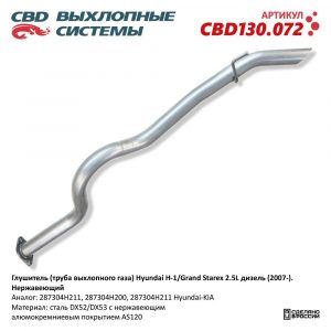 Глушитель основной