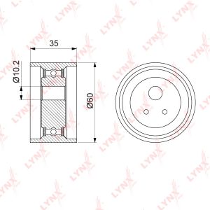 Ролик-натяжитель ремня ГРМ