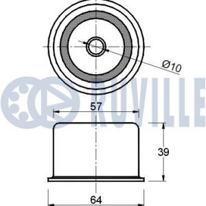 Ролик дополнительный ремня ГРМ