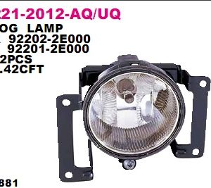 Фара противотуманная левая