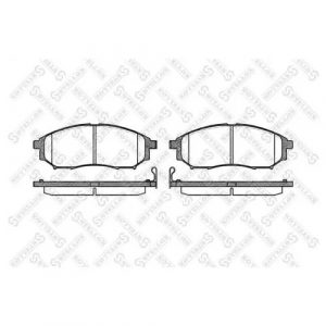 Колодки тормозные передние к-кт