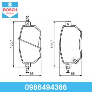 Колодки тормозные передние к-кт