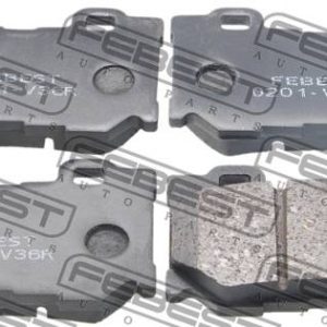 Колодки тормозные задние дисковые к-кт