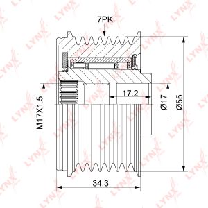 Шкив генератора