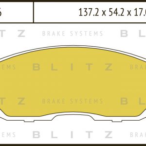 Колодки тормозные передние к-кт
