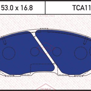 Колодки тормозные передние к-кт