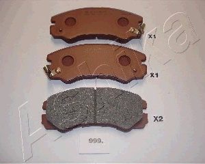 Колодки тормозные передние к-кт