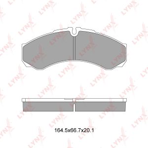 Колодки тормозные передние к-кт