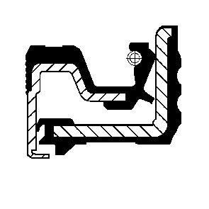 Сальник хвостовика редуктора