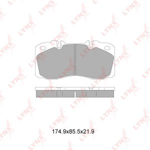 Колодки тормозные передние к-кт