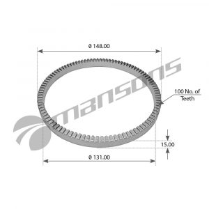 Гребенка датчика ABS