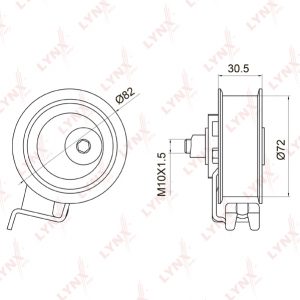 Ролик-натяжитель ремня ГРМ
