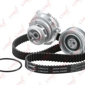 Насос водяной (помпа) + к-кт ремня ГРМ