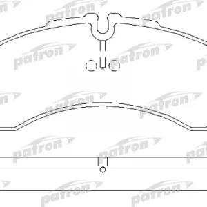 Колодки тормозные передние к-кт