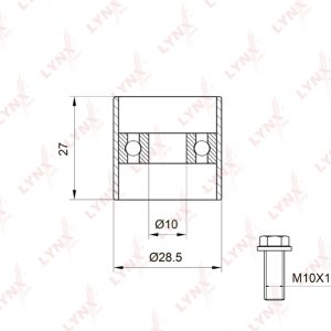 Ролик дополнительный ремня ГРМ