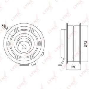 Ролик-натяжитель ремня ГРМ
