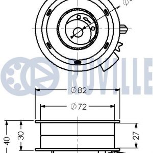 Ролик-натяжитель ремня ГРМ