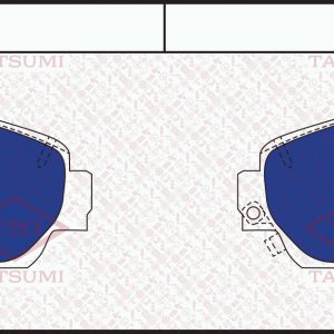 Колодки тормозные передние к-кт