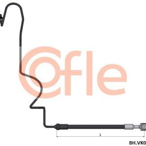 Трубка тормозная