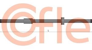 Шланг тормозной передний