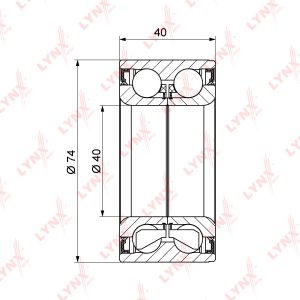 Подшипник ступицы (к-кт)