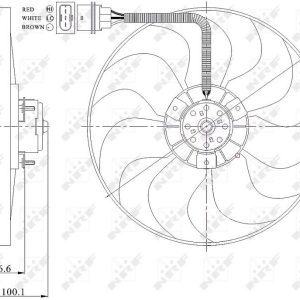 Вентилятор радиатора