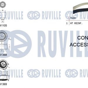 Ремень ГРМ к-кт