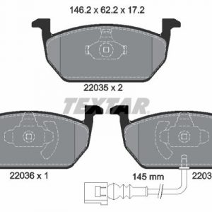 Колодки тормозные передние к-кт