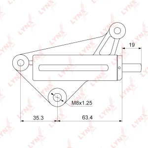 Натяжитель ремня