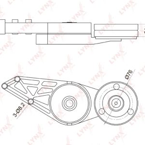 Натяжитель ремня